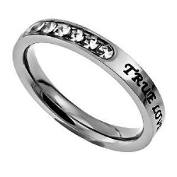 099416141254 Princess Cut True Love Waits (Size 5 Ring)