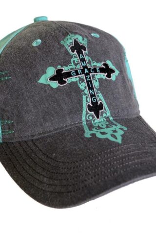 612978387269 Cherished Girl Amazing Grace Cross Cap