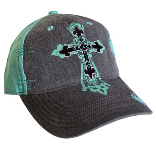 612978387269 Cherished Girl Amazing Grace Cross Cap