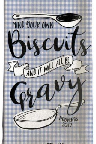 612978525470 Grace And Truth Biscuits Tea Towel