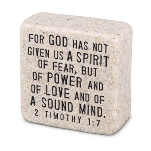 667665407027 Fearless Scripture Stone