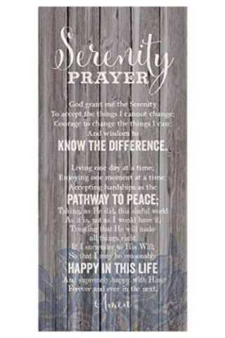 737682088032 Serenity Prayer (Plaque)