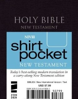 9780310410591 Shirt Pocket New Testament