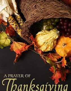 9781682161869 Prayer For Thanksgiving