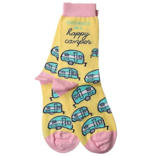 612978528983 Happy Camper Socks