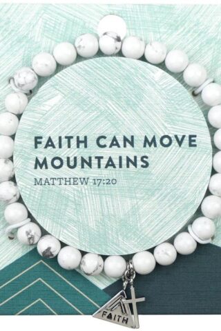 612978574577 Grace And Truth Faith Can Move Mountains Keepsake (Bracelet/Wristband)