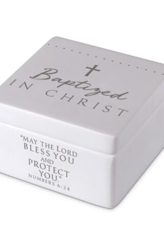 667665402671 Baptized In Christ Keepsake Box Numbers 6:24