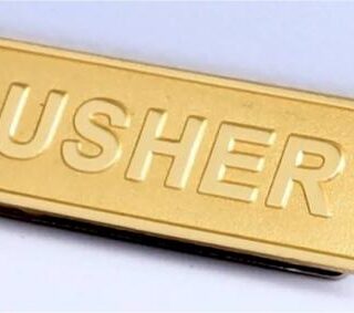 788200806416 Usher Badge Magnet Back