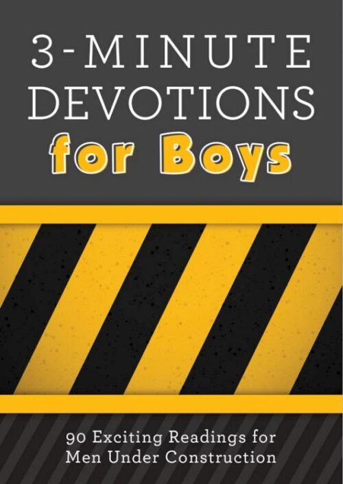 9781630586782 3 Minute Devotions For Boys