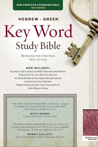 9780899577524 Hebrew Greek Key Word Study Bible 2008 New Edition