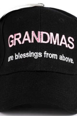 788200540426 Grandmas Are Blessings From Above Cap