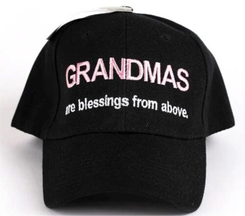 788200540426 Grandmas Are Blessings From Above Cap