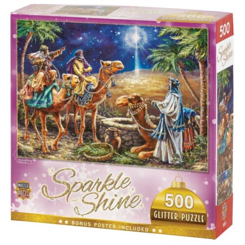 705988319907 3 Magi 500 Piece Glitter (Puzzle)