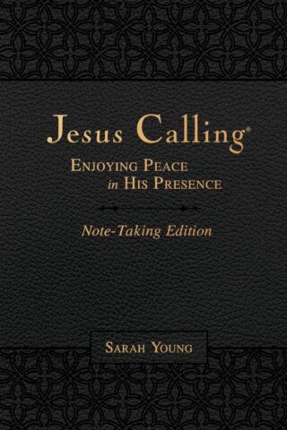 9781400213702 Jesus Calling Note Taking Edition Leathersoft Black With Full Scriptures