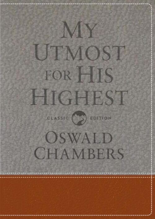 9781627078801 My Utmost For His Highest Classic Gift Edition