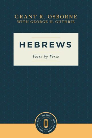 9781683595373 Hebrews Verse By Verse