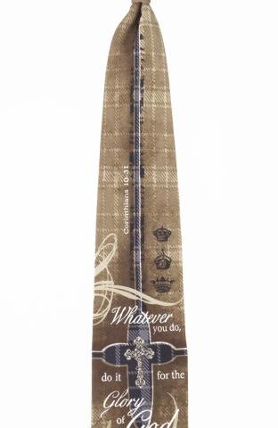 796736090926 Whatever You Do I Corinthians 10:31 Necktie (Tie)