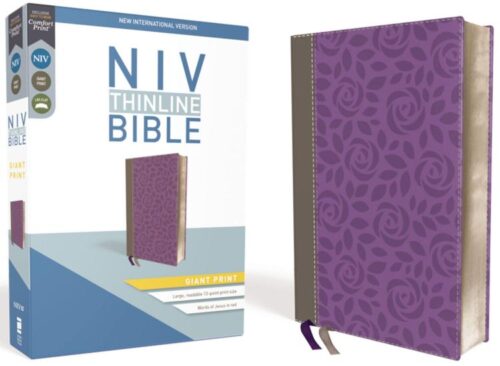 9780310448655 Thinline Bible Giant Print Comfort Print