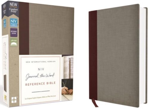 9780310449348 Journal The Word Reference Bible Comfort Print