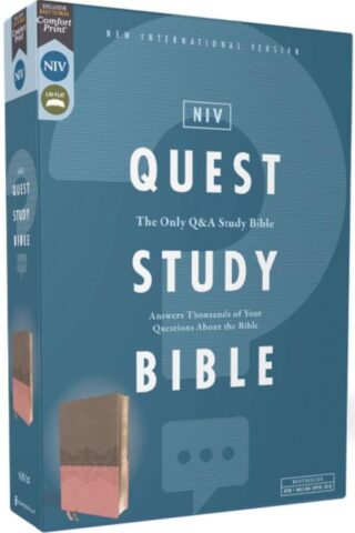 9780310465416 Quest Study Bible Comfort Print