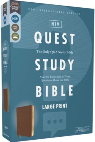 9780310465850 Quest Study Bible Large Print Comfort Print