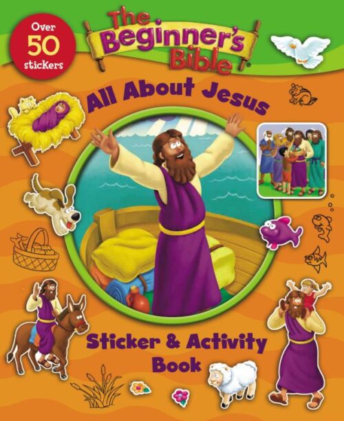 9780310746935 Beginners Bible All About Jesus Sticker And Activity Book