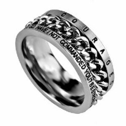 109114419118 Chain Courageous (Size 11 Ring)