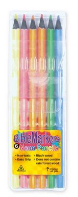 6006937068605 BibleMarkers Neon Pencils