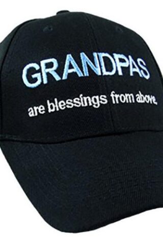 788200540433 Grandpas Are Blessings From Above Cap