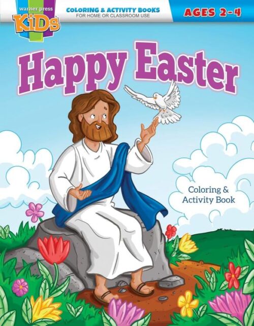 9781684344888 Happy Easter Coloring And Activity Book Ages 2-4