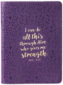 9781432119607 Philippians 4:13 Classic LuxLeather Journal