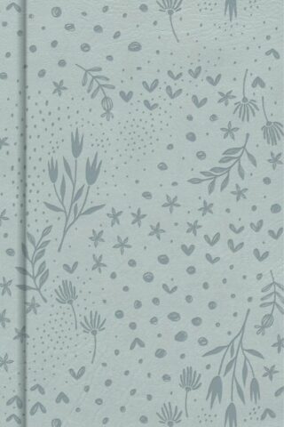 9781535914697 Pale Blue Floral Journal