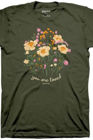 612978643235 Kerusso You Are Loved Bouquet (2XL T-Shirt)