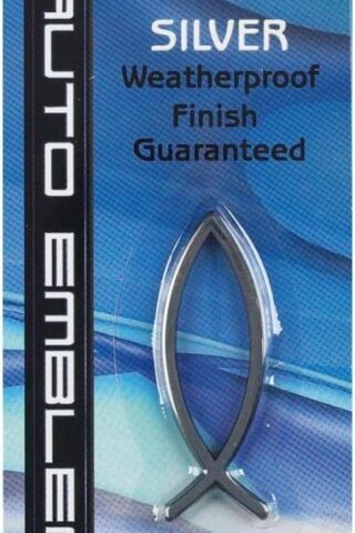 608200010135 Plain Fish Auto Emblem